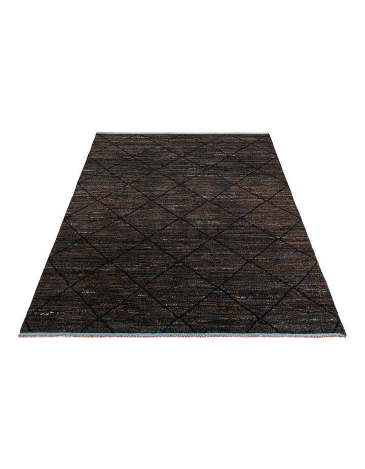 7' 10 x 10' 1 Hand Knotted Moroccan Wool Rug