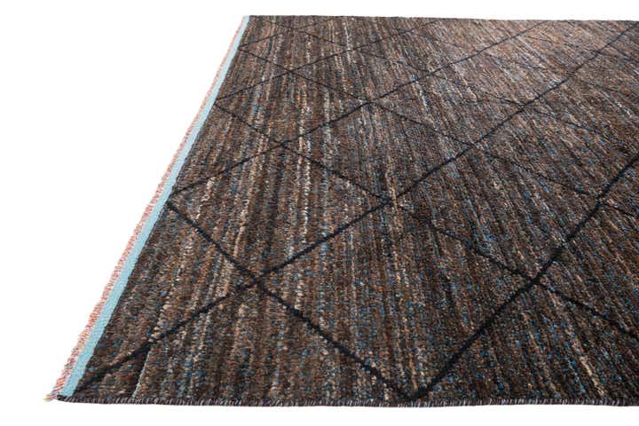 7' 10 x 10' 1 Hand Knotted Moroccan Wool Rug