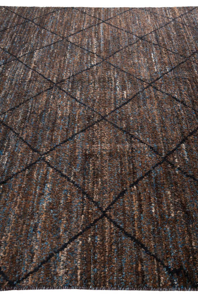 Detail image of 7' 10 x 10' 1 Hand Knotted Moroccan Wool Rug