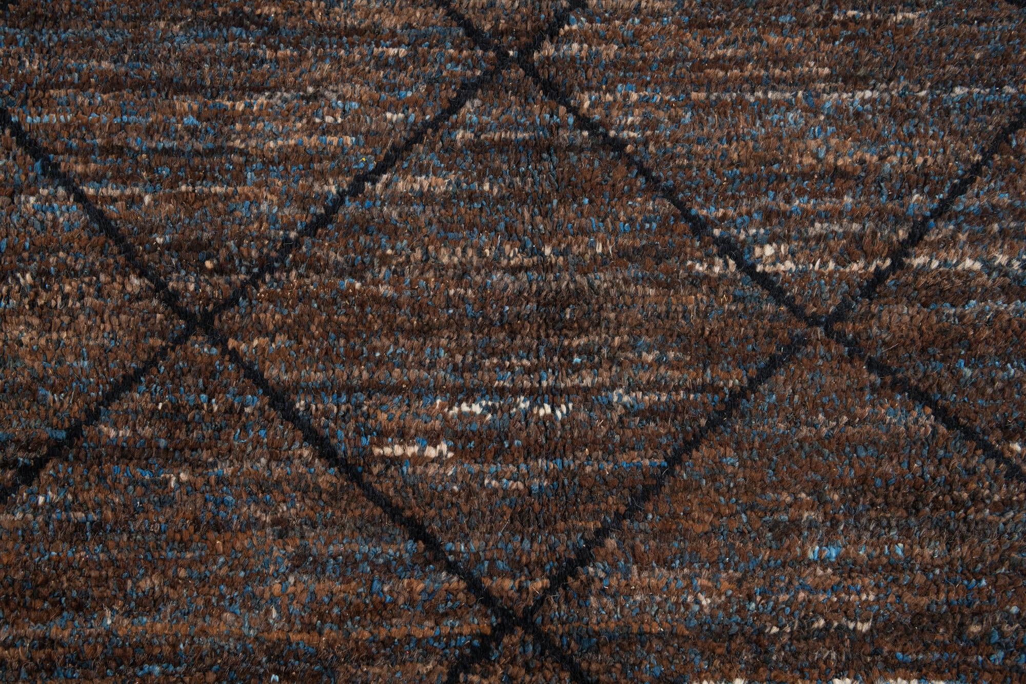 7' 10 x 10' 1 Hand Knotted Moroccan Wool Rug