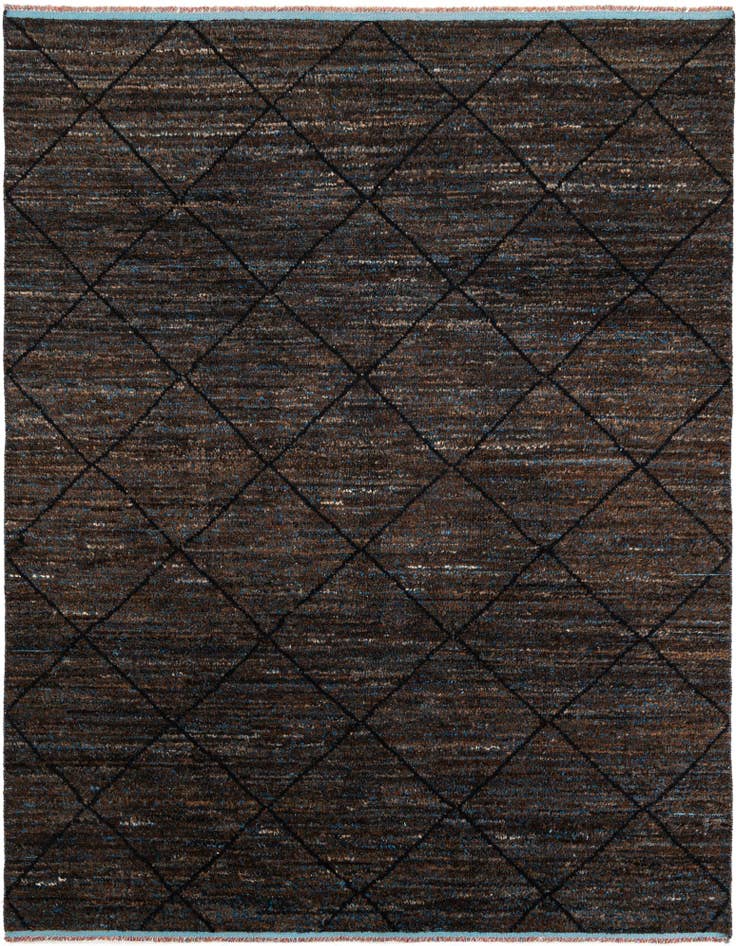Detail image of 7' 10 x 10' 1 Hand Knotted Moroccan Wool Rug
