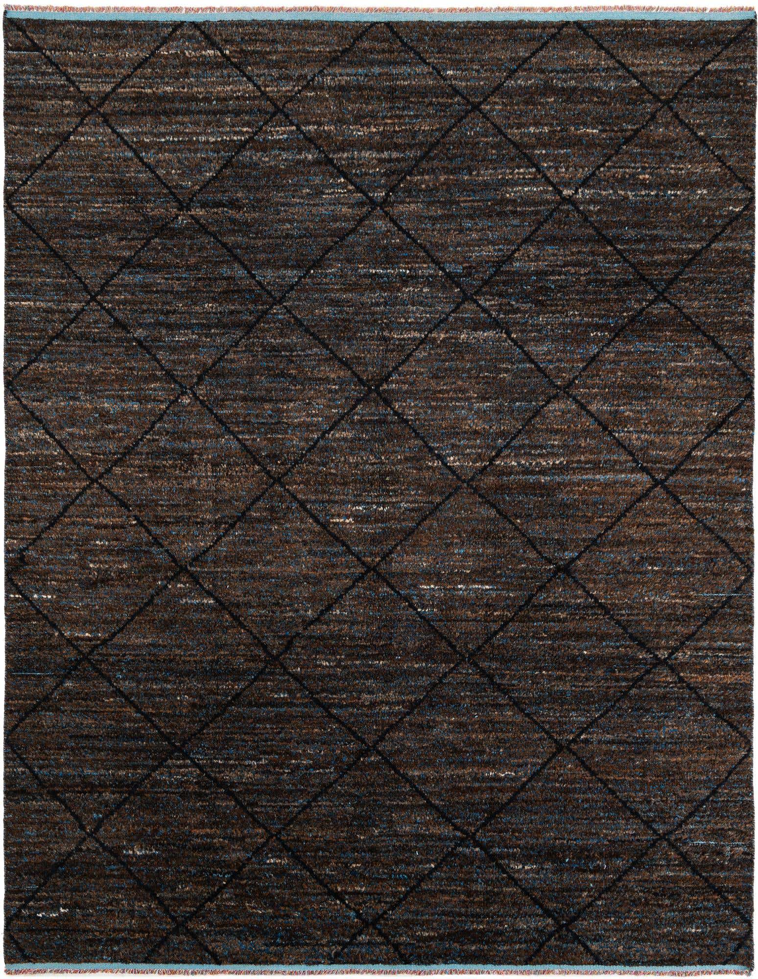 7' 10 x 10' 1 Hand Knotted Moroccan Wool Rug