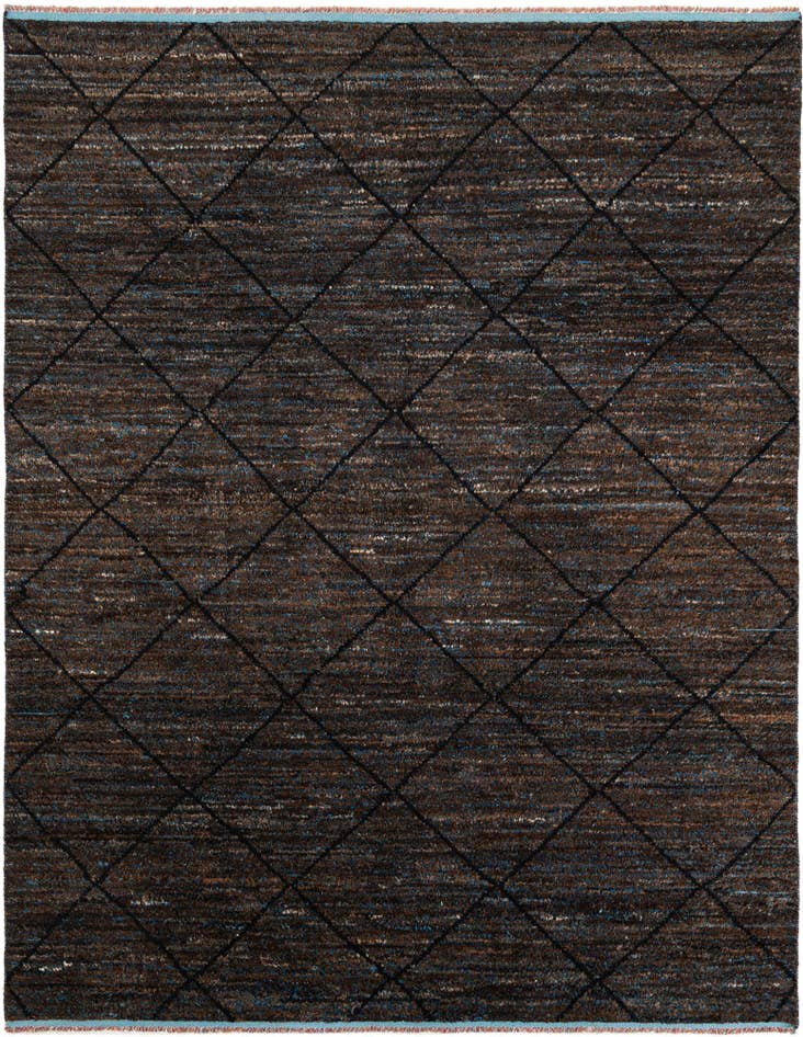 Detail image of 7' 10 x 10' 1 Hand Knotted Moroccan Wool Rug