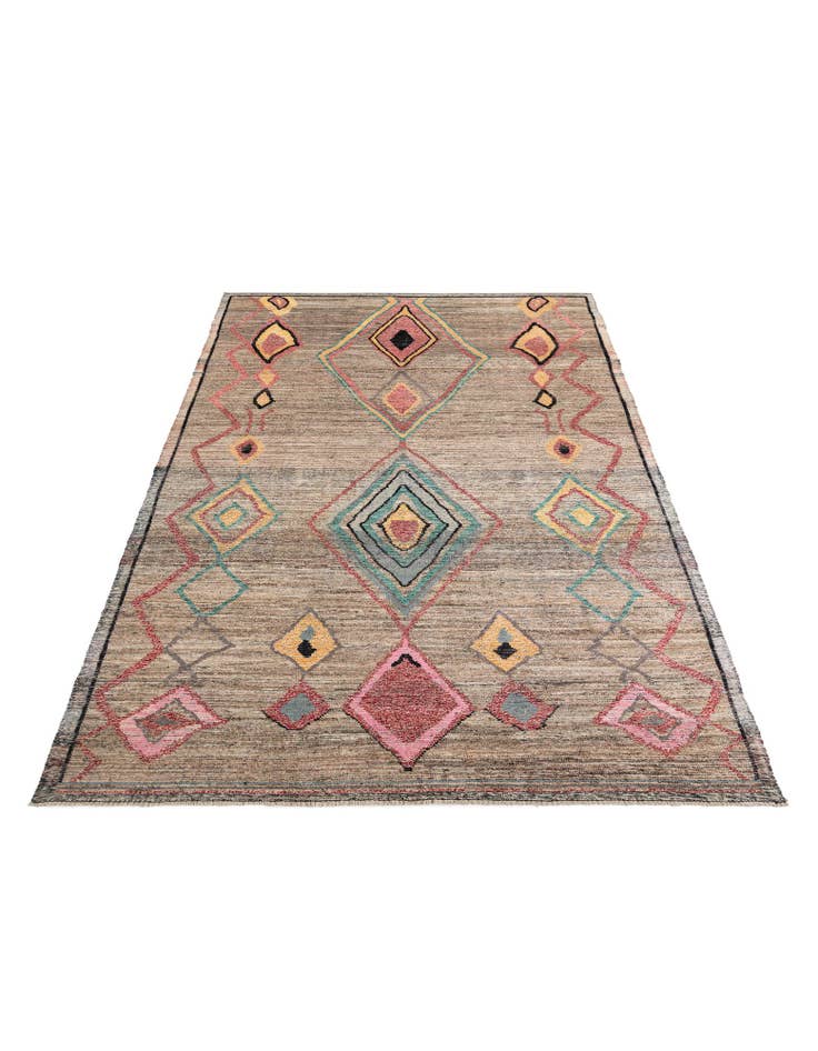 Detail image of 9' 8 x 14' 2 Moroccan Wool Rug