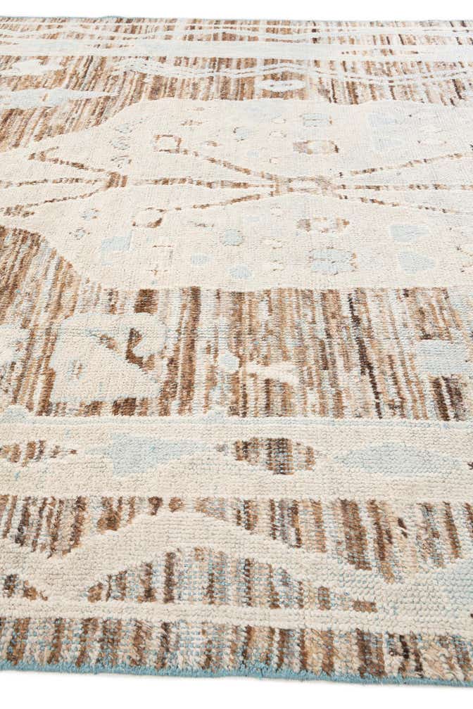 8' 7 x 11' 8 Hand Knotted Moroccan Wool Rug