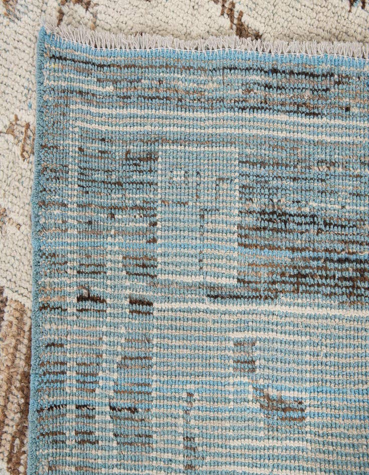 Detail image of 8' 7 x 11' 8  Hand Knotted Moroccan Wool Rug