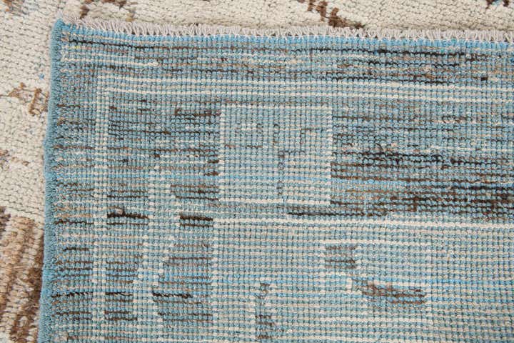 8' 7 x 11' 8 Hand Knotted Moroccan Wool Rug