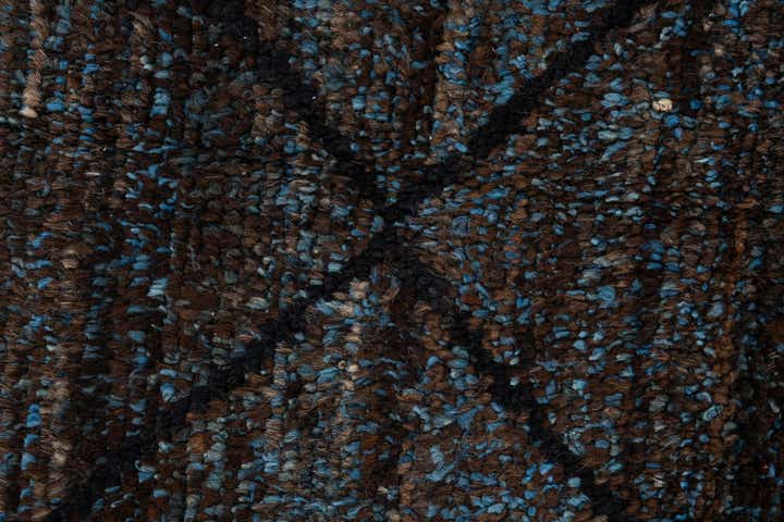 6' 1 x 9' 2 Hand Knotted Moroccan Wool Rug