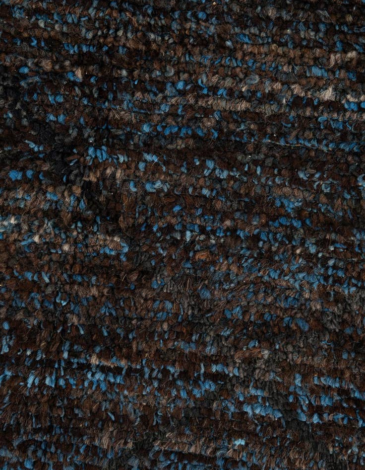 Detail image of 6' 1 x 9' 2  Hand Knotted Moroccan Wool Rug