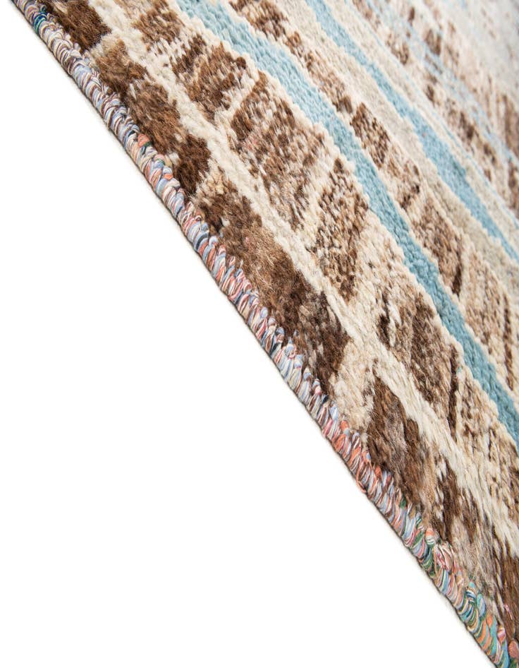 Detail image of 9' 5 x 11' 10  Hand Knotted Moroccan Wool Rug