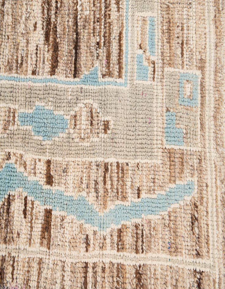 Detail image of 9' 5 x 11' 10  Hand Knotted Moroccan Wool Rug