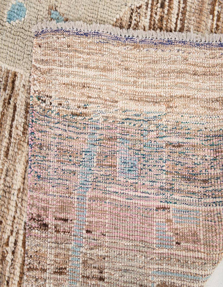 Detail image of 9' 5 x 11' 10  Hand Knotted Moroccan Wool Rug