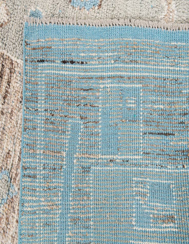 Detail image of 8' 9 x 12' 3  Hand Knotted Moroccan Wool Rug