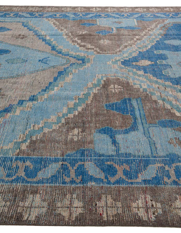 Detail image of 9' 8 x 14' 8  Hand Knotted Moroccan Wool Rug