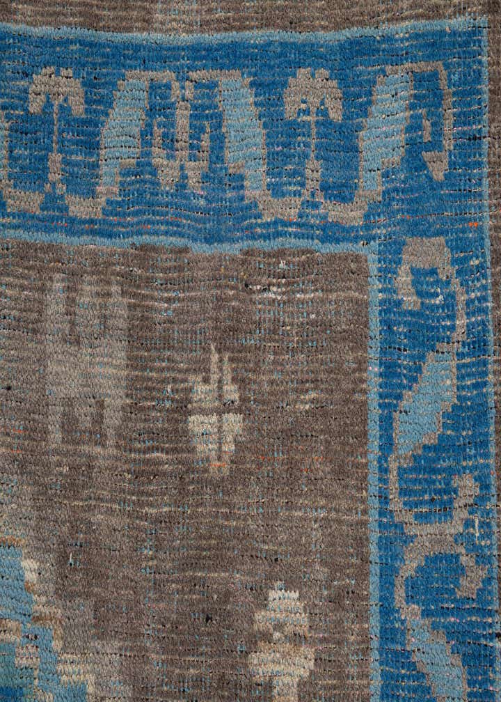 9' 8 x 14' 8 Hand Knotted Moroccan Wool Rug