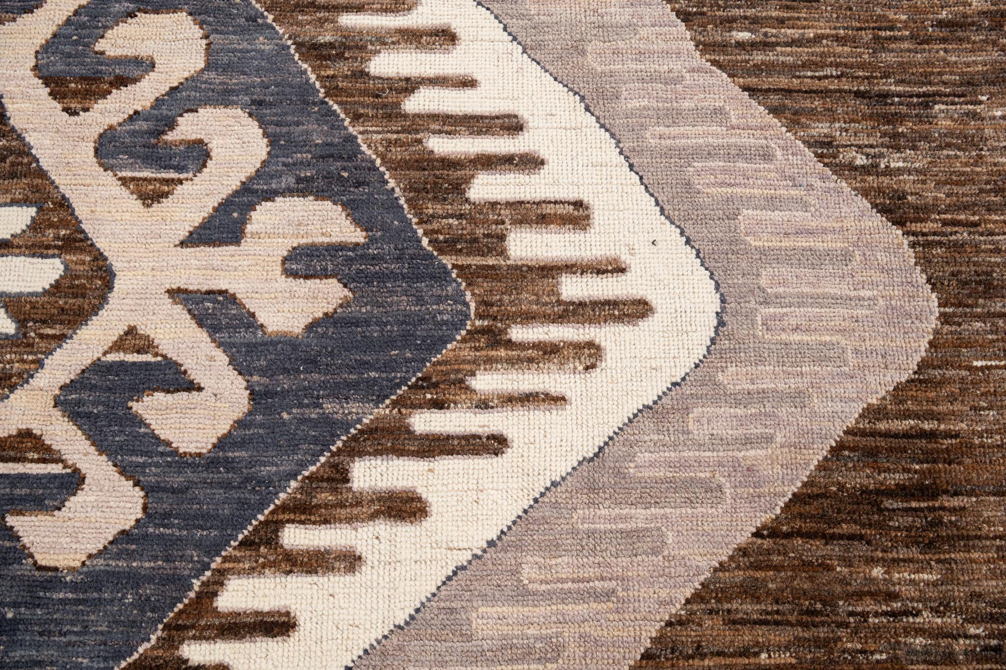 12' x 15' 4 Hand Knotted Moroccan Wool Rug