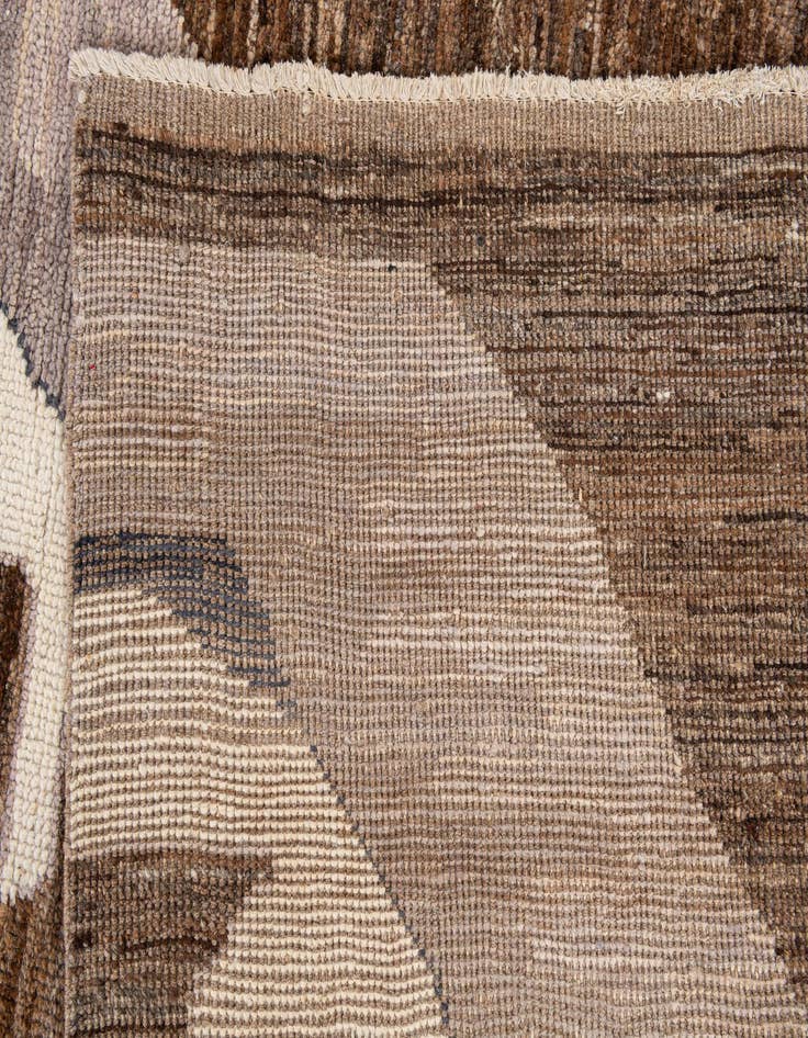 Detail image of 12' x 15' 4  Hand Knotted Moroccan Wool Rug