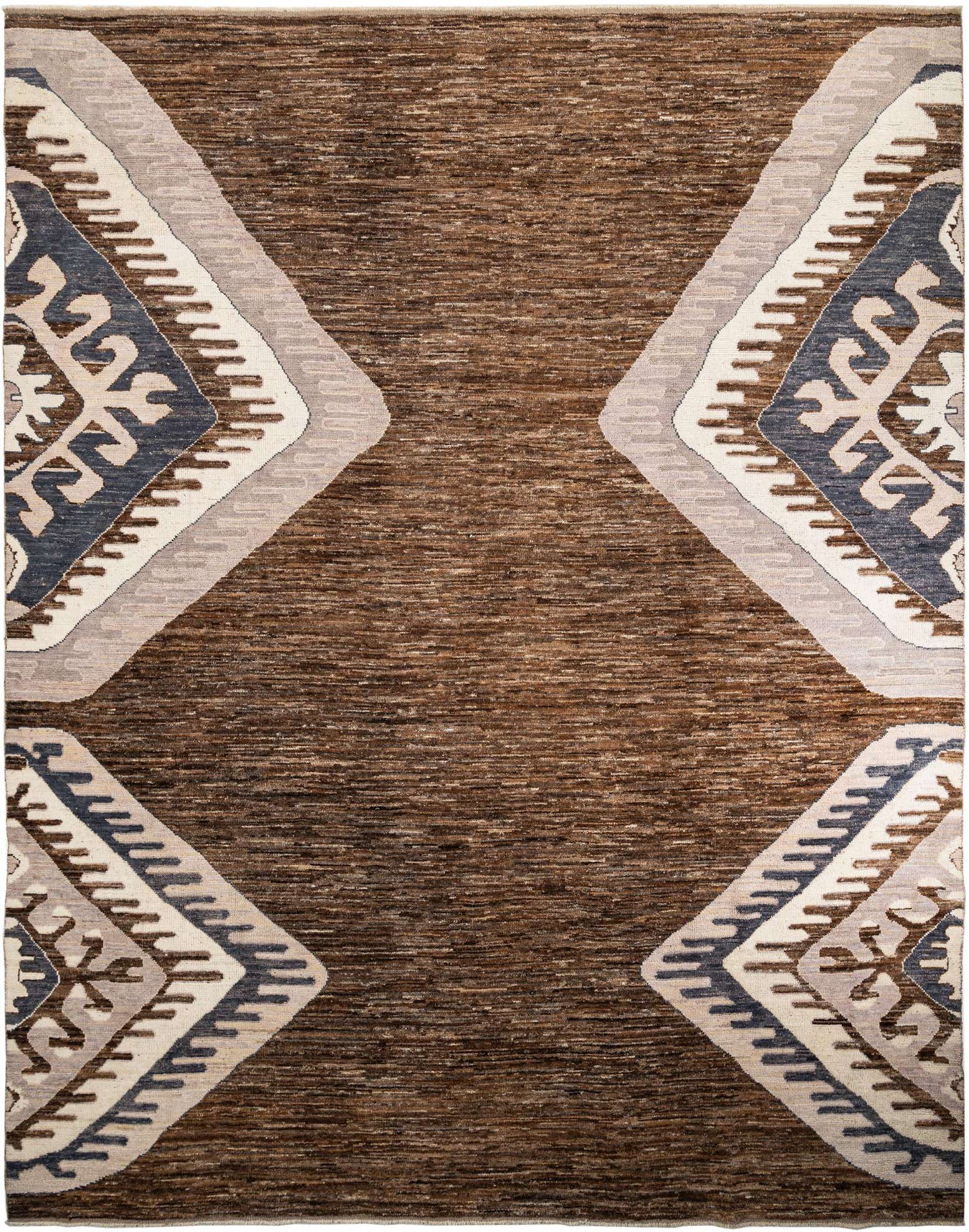 12' x 15' 4 Hand Knotted Moroccan Wool Rug