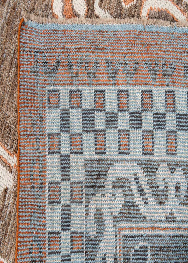 9' x 12' 5 Hand Knotted Moroccan Wool Rug