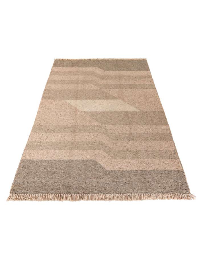 6' 7 x 10' Hand Knotted Moroccan Wool Rug