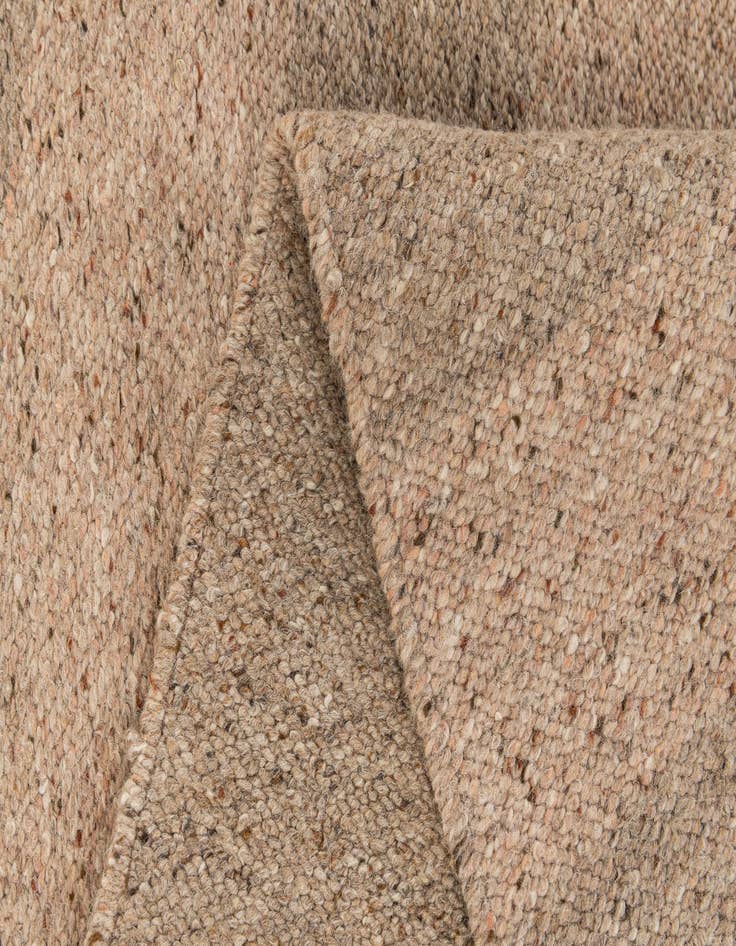 Detail image of 6' 7 x 10'  Hand Knotted Moroccan Wool Rug