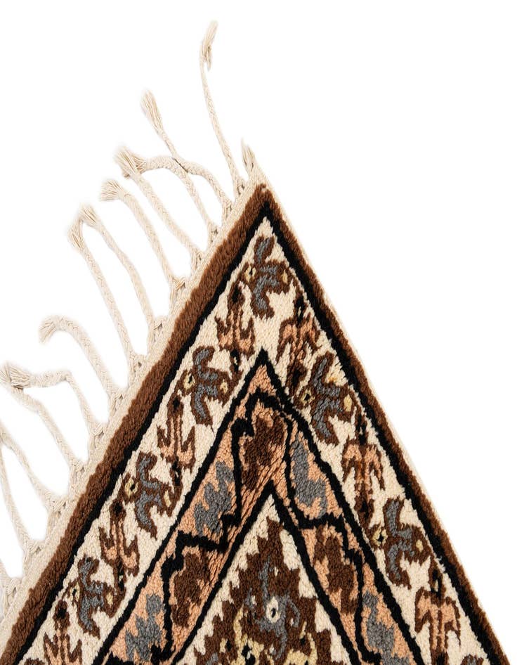 Detail image of 2' 9 x 4' 10  Hand Knotted Moroccan Wool Rug