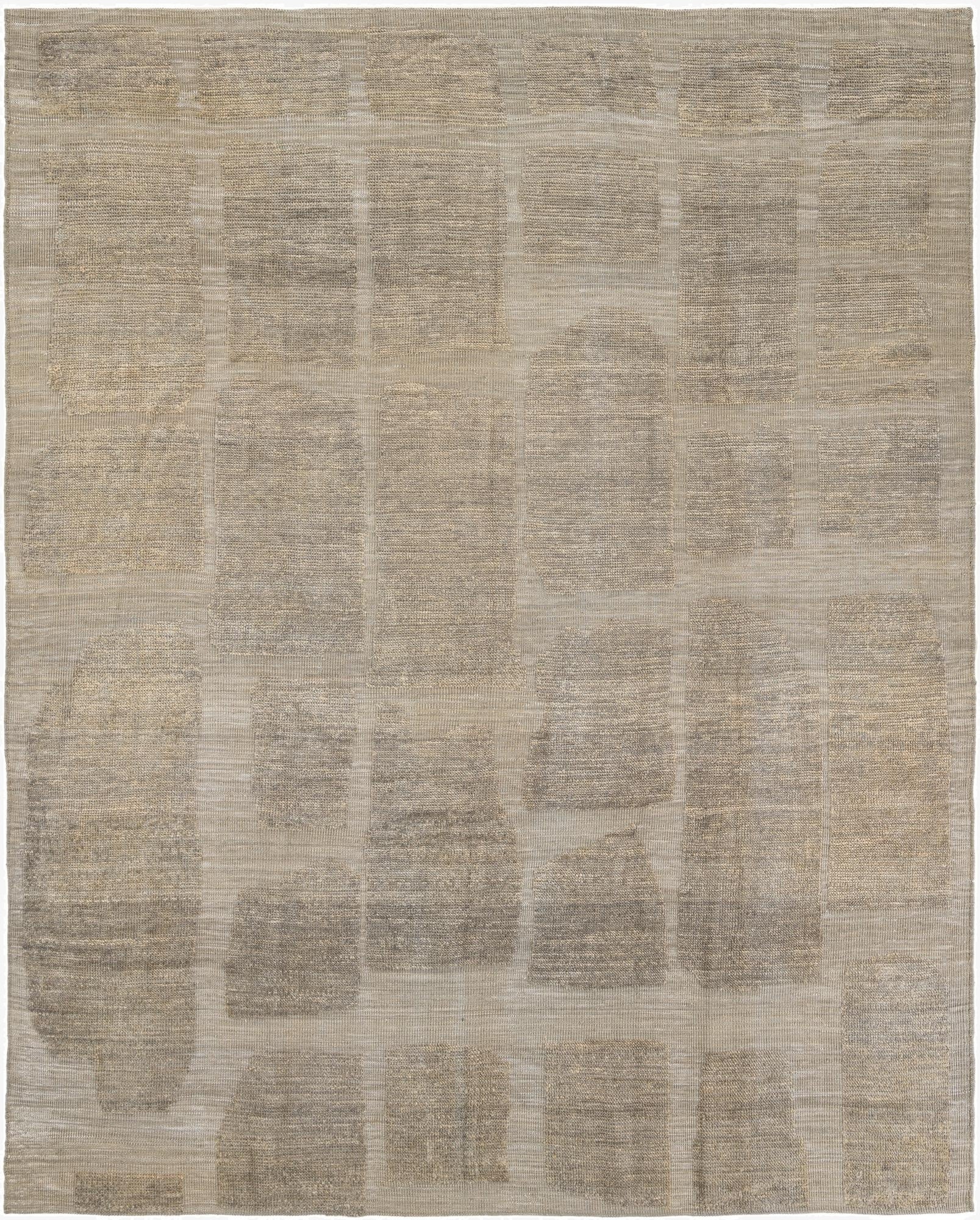 8' 1 x 10'  Hand Knotted Moroccan Wool Rug