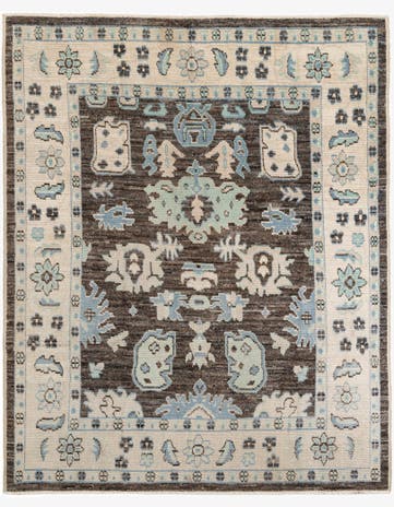 8' 2 x 10' 1 Hand Knotted Moroccan Wool Rug