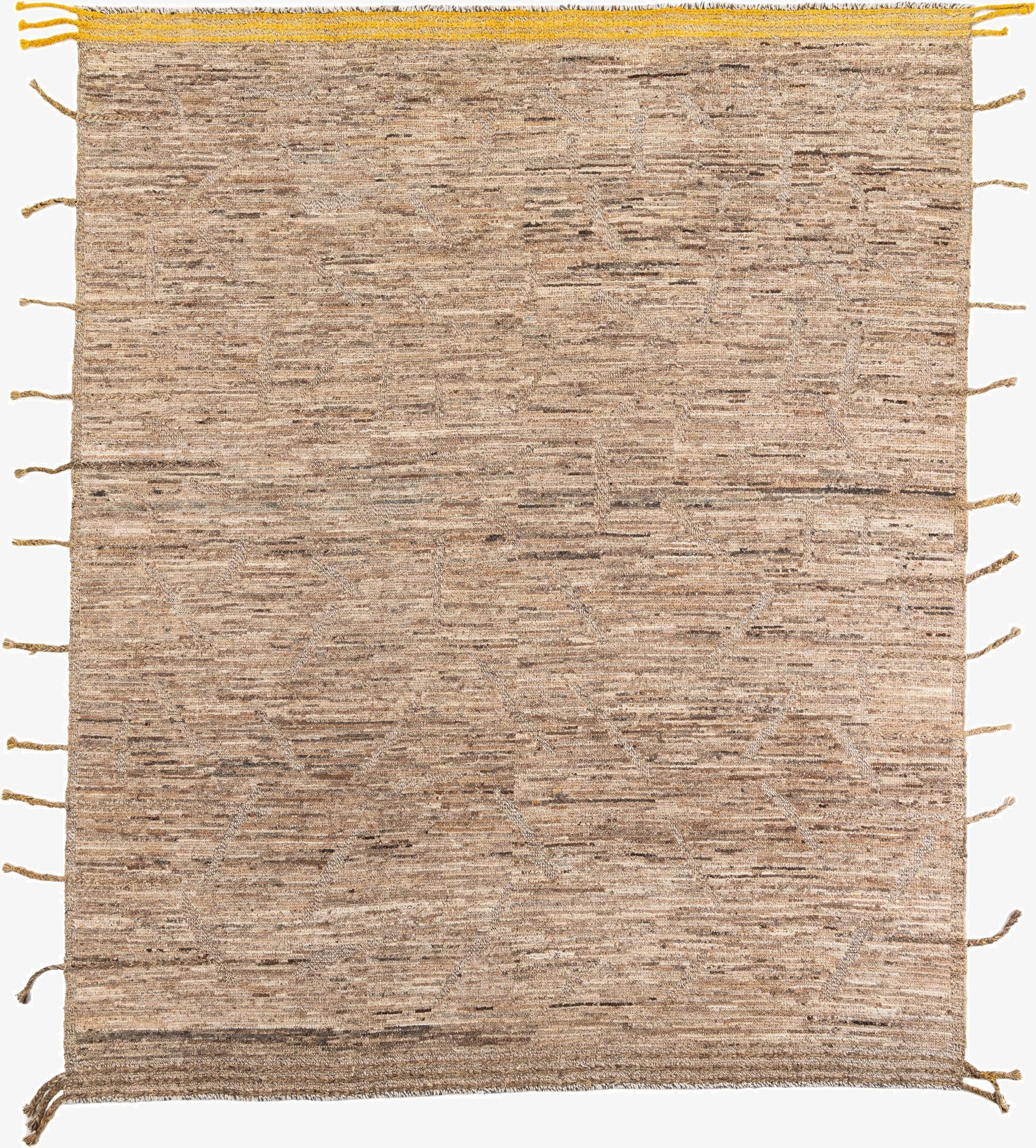 8' 3 x 9' 10  Hand Knotted Moroccan Wool Rug