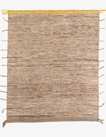 8' 3 x 9' 10 Hand Knotted Moroccan Wool Rug