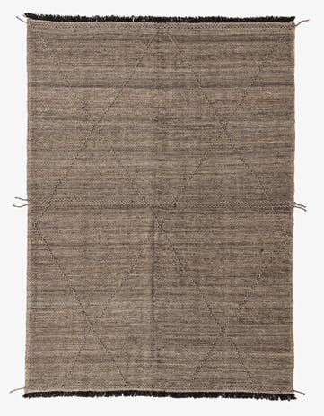 7' x 10' Hand Knotted Moroccan Wool Rug