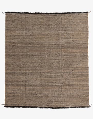 8' 6 x 9' 6 Hand Knotted Moroccan Wool Rug