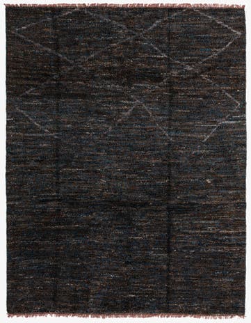 7' 10 x 10' 1 Hand Knotted Moroccan Wool Rug