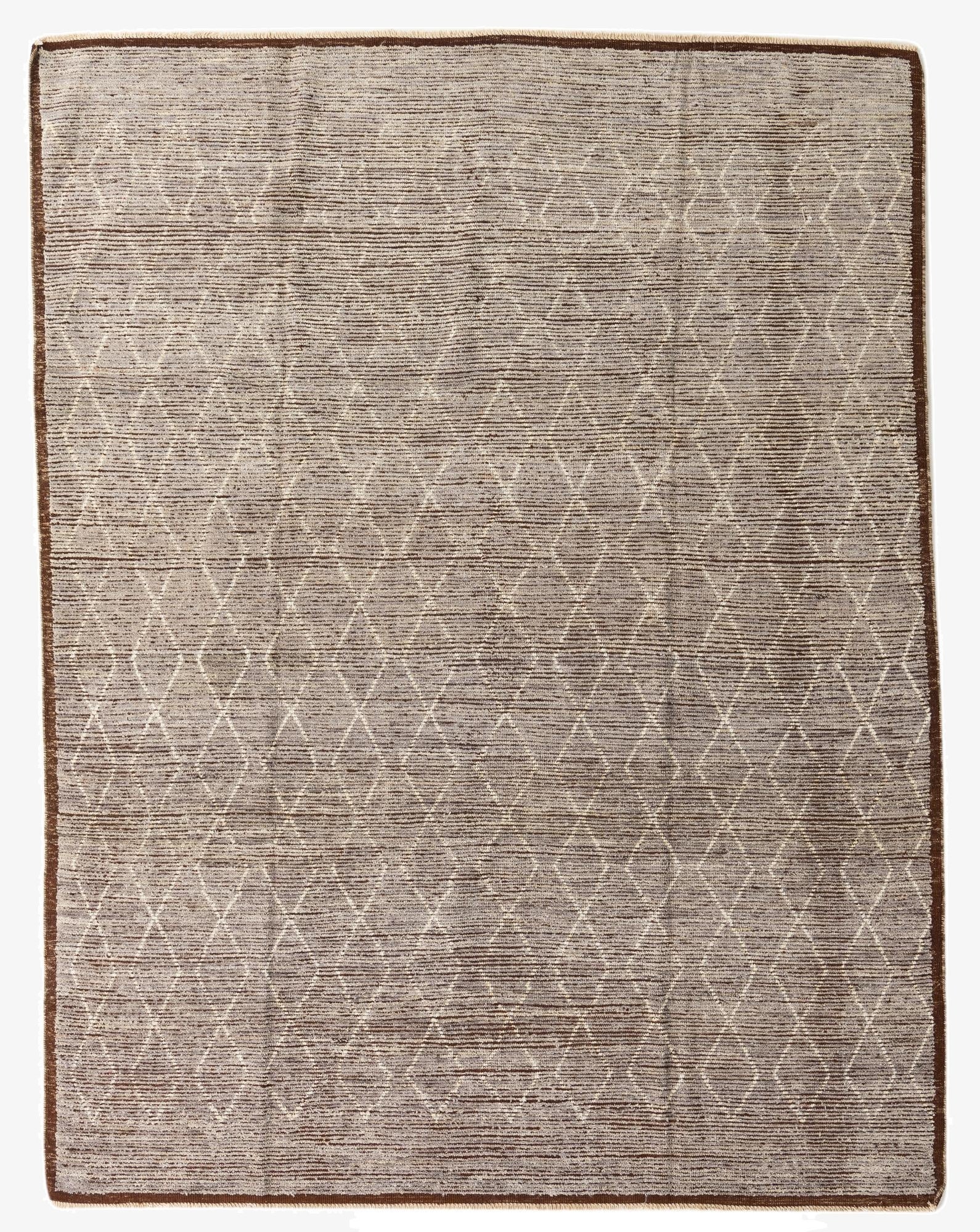 8' 2 x 10' 8  Hand Knotted Moroccan Wool Rug