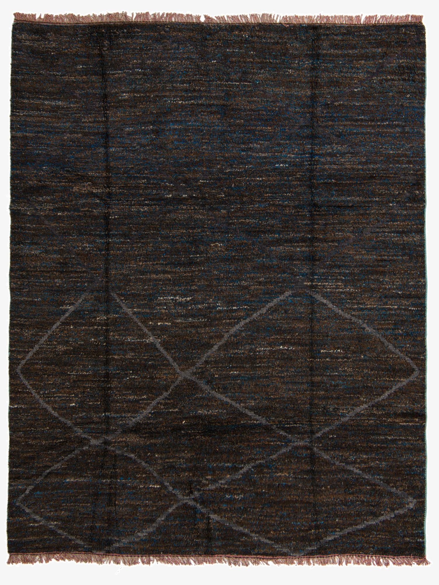 Primary image 7' 9 x 9' 10  Hand Knotted Moroccan Wool Rug