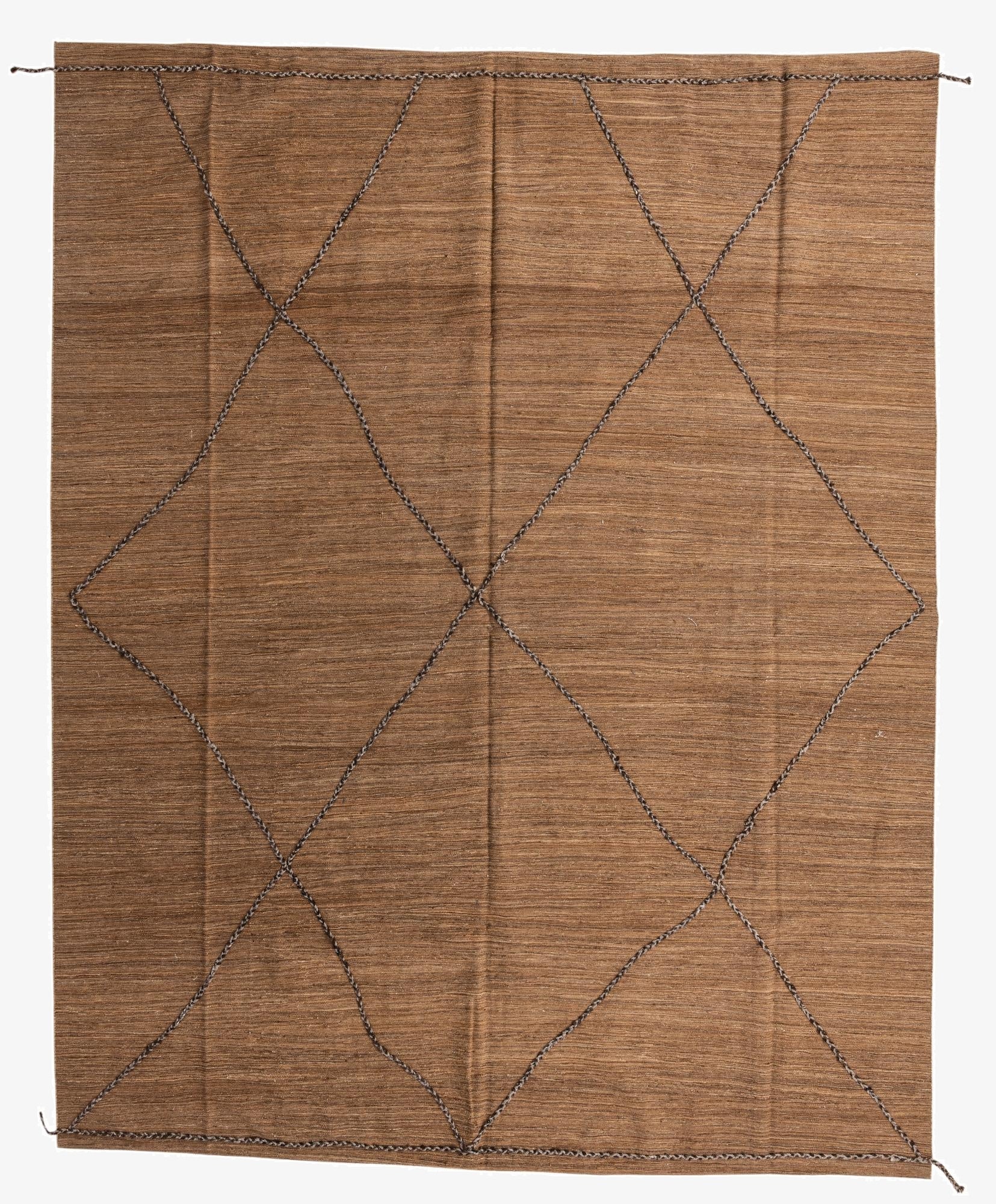 11' 5 x 14' 5  Hand Knotted Moroccan Wool Rug