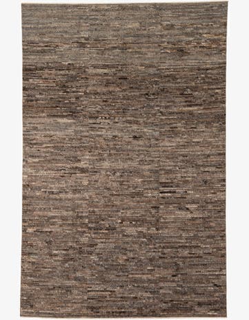 6' 4 x 9' 8 Hand Knotted Moroccan Wool Rug