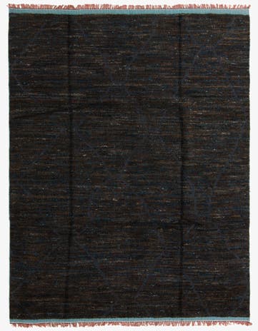 8' x 10' 4 Hand Knotted Moroccan Wool Rug