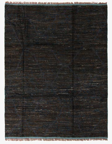 7' 9 x 10' 3 Hand Knotted Moroccan Wool Rug