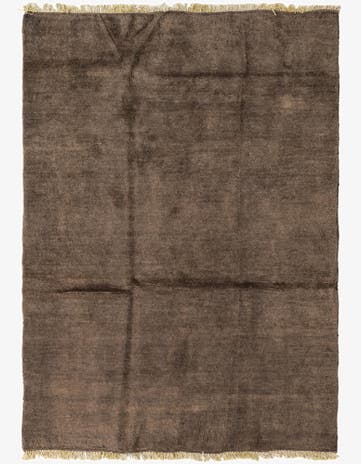 5' 9 x 7' 10 Hand Knotted Moroccan Wool Rug