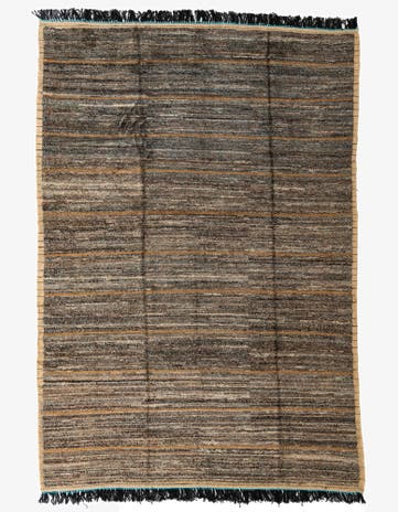 9' 1 x 13' 1 Hand Knotted Moroccan Wool Rug