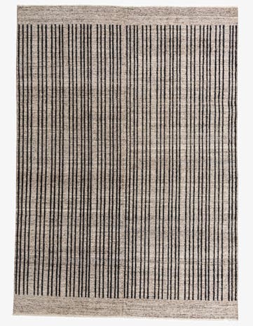 8' 8 x 12' 1 Hand Knotted Moroccan Wool Rug