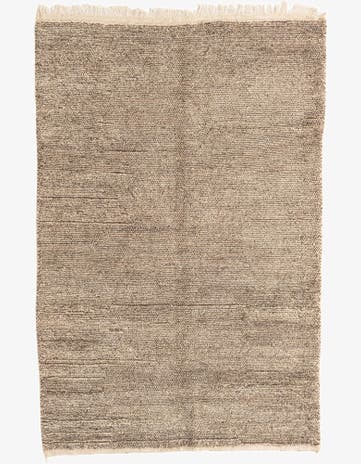 5' 2 x 7' 8 Hand Knotted Moroccan Wool Rug