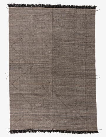 9' 7 x 13' 6 Hand Knotted Moroccan Wool Rug