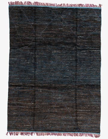 8' 8 x 11' 10 Hand Knotted Moroccan Wool Rug