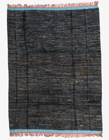 7' 7 x 10' 3 Hand Knotted Moroccan Wool Rug