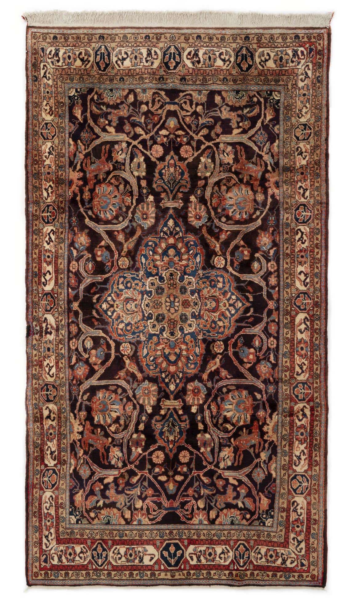 5' 10 x 10' 2 Hand Knotted Nahavand Persian Wool Rug