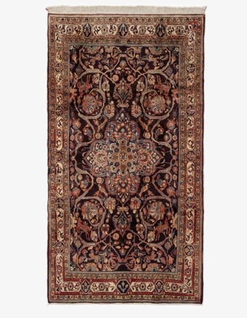 5' 10 x 10' 2 Hand Knotted Nahavand Persian Wool Rug