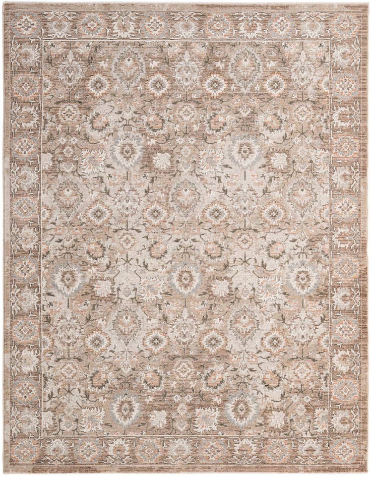 Detail image of 5' 9 x 7' 9 Nain Design Rug