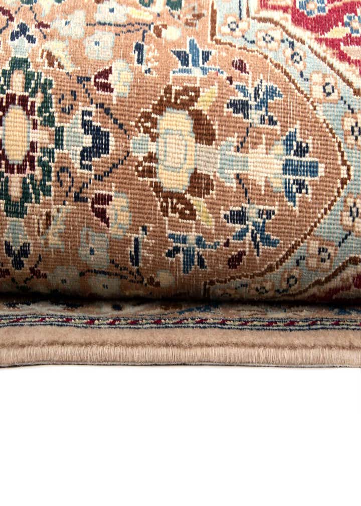 5' 3 x 8' 1 Hand Knotted Nain Persian Rug